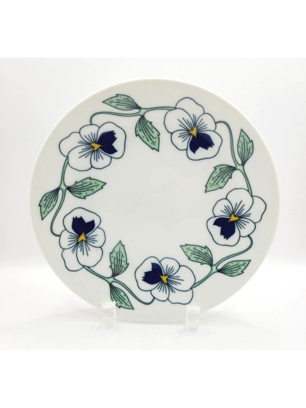 Rorstrand Sweden Sylvia Bread & Butter Plate Designer Sylvia Leuchovius MCM 70's